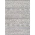 thumbnail image 1 of City Light CYL-2312 6'7" x 9' Rug in Medium Gray/Light Gray/Cream, 1 of 2