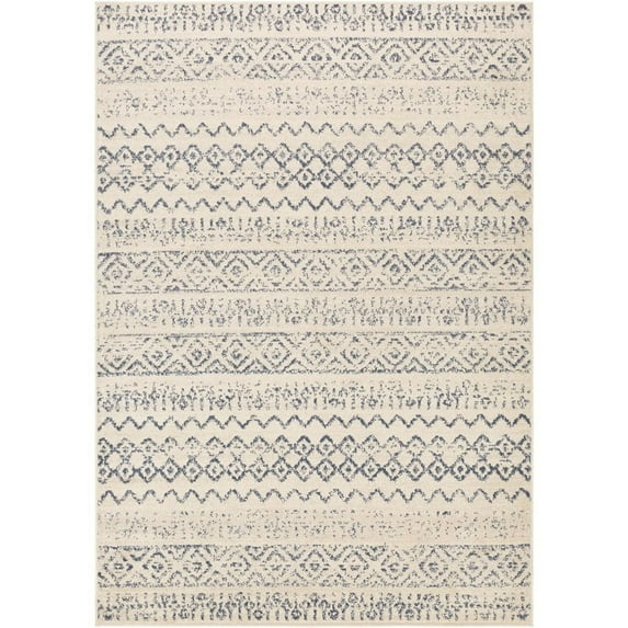 City Light Denim 8'10" x 12' Modern Rectangle Area Rug