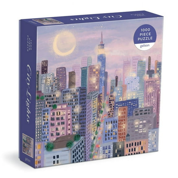 galison City Lights Jigsaw Puzzle