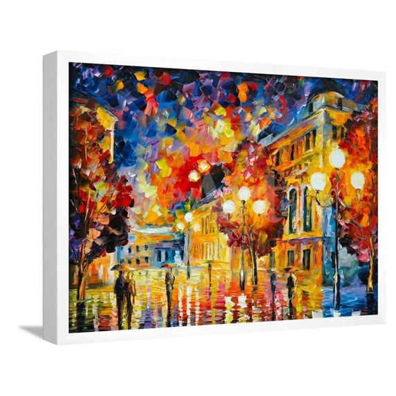 City Lights, Framed Art Print Wall Art by Leonid Afremov Sold by Art.Com