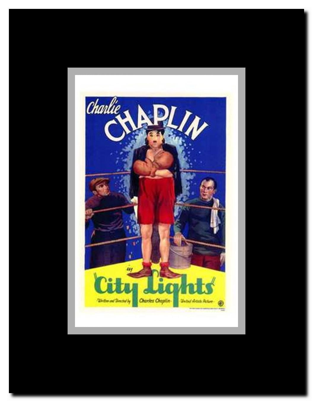 City Lights Framed Movie Poster