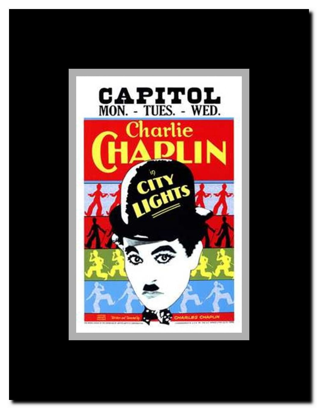 City Lights Framed Movie Poster