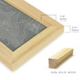 thumbnail image 1 of City Map of Washington D.C. -Framed Print w/glass-Natural Wood, 1 of 7