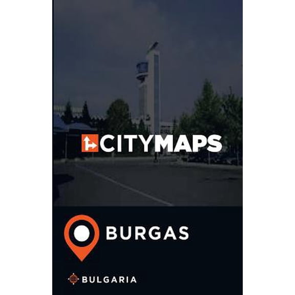 City Maps Burgas Bulgaria (Paperback)
