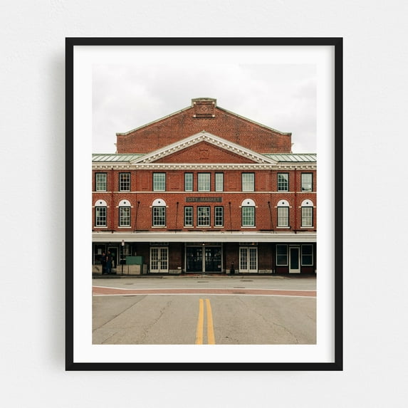 City Market, Roanoke 01 - Roanoke Virginia Photography Black Framed Wall Art Print 16 x 20 inches