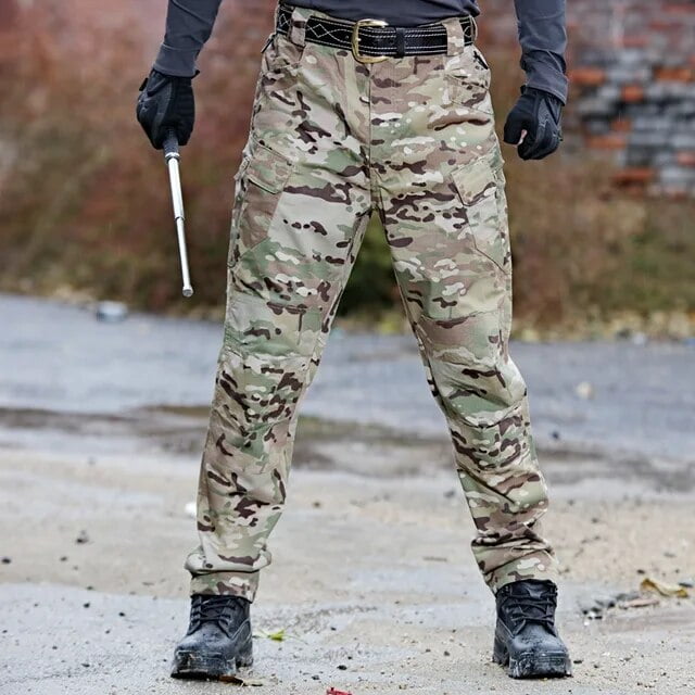 City Military Tactical Pants Men SWAT Combat Army Trousers Many Pockets Waterproof Wear Resistant Casual Cargo Pants Men 2024 Walmart