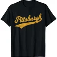 thumbnail image 1 of City Name Pennsylvania Varsity Script Jersey Style Graphic Unisex T-Shirt, up to Size 5XL, 1 of 2