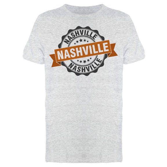 City Nashville T-Shirt Men -Image by Shutterstock, Male Medium