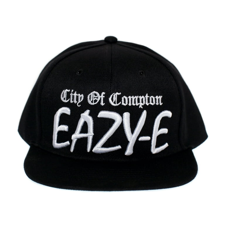 City Of Compton Hat Vintage Circa 2000s West Coast Adult Embroidered Cap Snap Black Eazy E Walmart
