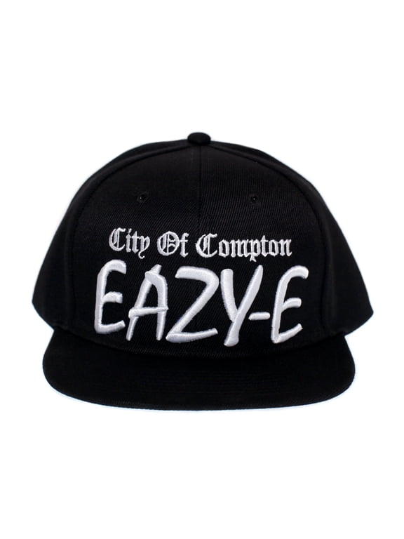 City Of Compton Hat Vintage (Circa 2000s) West Coast Adult Embroidered Cap Snap Black Eazy E