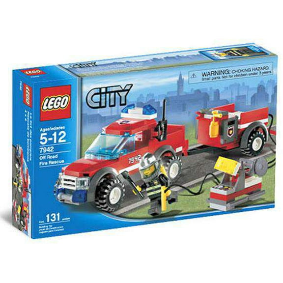 Pre-Owned City Off-Road Fire Rescue Set LEGO 7942