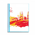 thumbnail image 1 of City Outline Red Yellow Barcelona Book Sheet Protectors Portfolio Binder Folder, 1 of 3