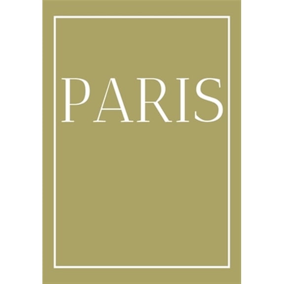 City: Paris: A colorful decorative book for coffee tables, end tables, bookshelves and interior design styling Stack city books to add decor to any room. Gold effect cover. Ideal for your own home or