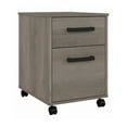 thumbnail image 1 of City Park 2 Drawer Mobile File Cabinet in Driftwood Gray - Engineered Wood, 1 of 8