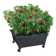 City Picker Raised Bed Grow Box   Self Watering and Improved Aeration   Mobile Unit with Casters