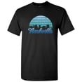 thumbnail image 1 of City Retro Skyline Sunset - Home State Pride Summer T-Shirt, 1 of 5