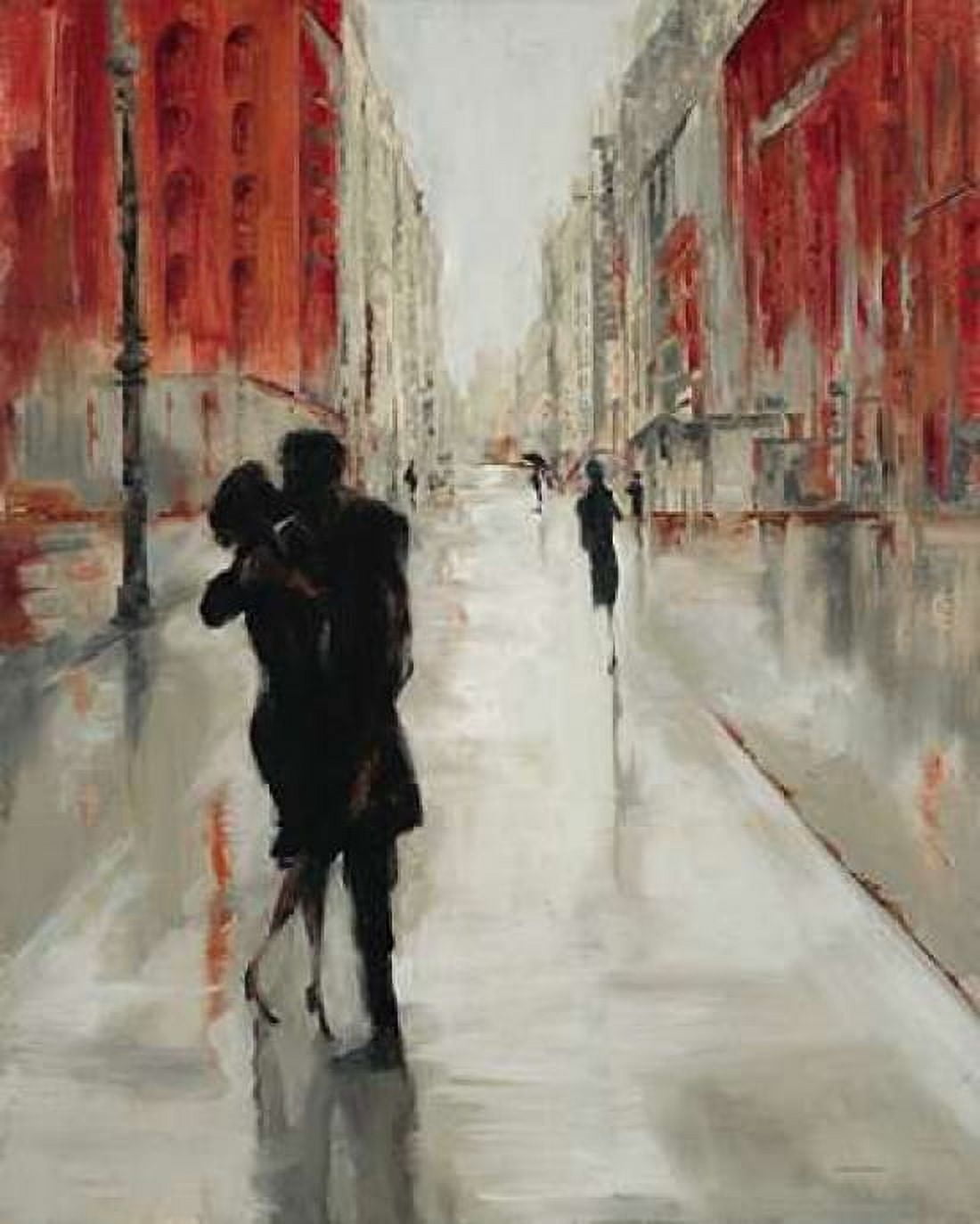 City Romance Canvas Art - Laurel Lehman (24 x 30)