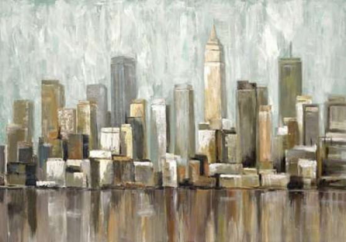 City Scape 1 Canvas Art - Art Atelier Alliance (20 x 28)