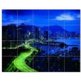 thumbnail image 1 of City Scene Ceramic Tile Mural Kitchen Backsplash Bathroom Shower, 404553-L54, 1 of 3