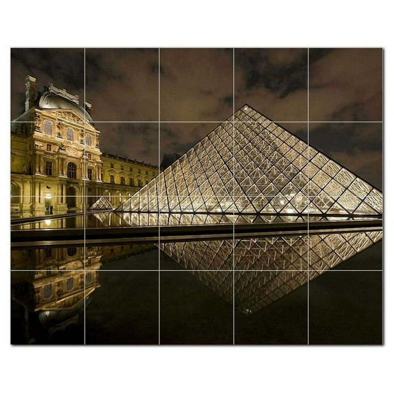 City Scenes Ceramic Tile Mural Kitchen Backsplash Bathroom Shower, 404605-S54