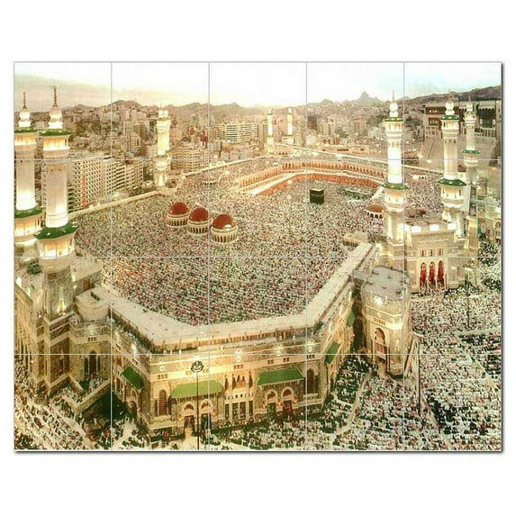 City Scenes Ceramic Tile Mural Kitchen Backsplash Bathroom Shower, 404610-S54