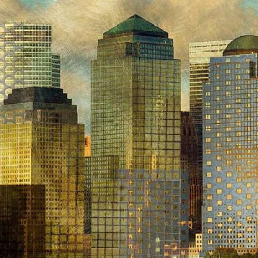 City Segment Canvas Art - Katrina Craven (24 x 24)