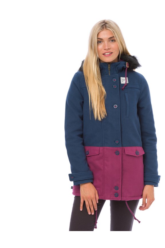 City Slicker Parka Jacket [Ink Blue]