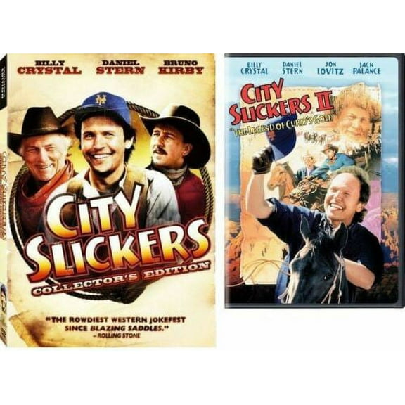 City Slickers 1 & 2 One & Two (DVD, WS Collector's Edition) NEW