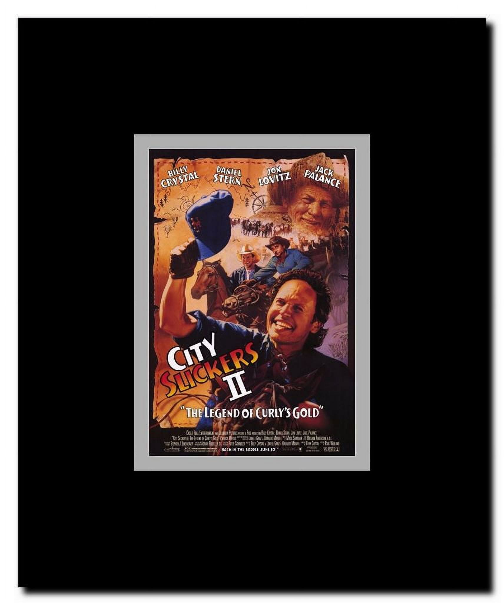 City Slickers 2: the Legend of Curly's G Framed Movie Poster