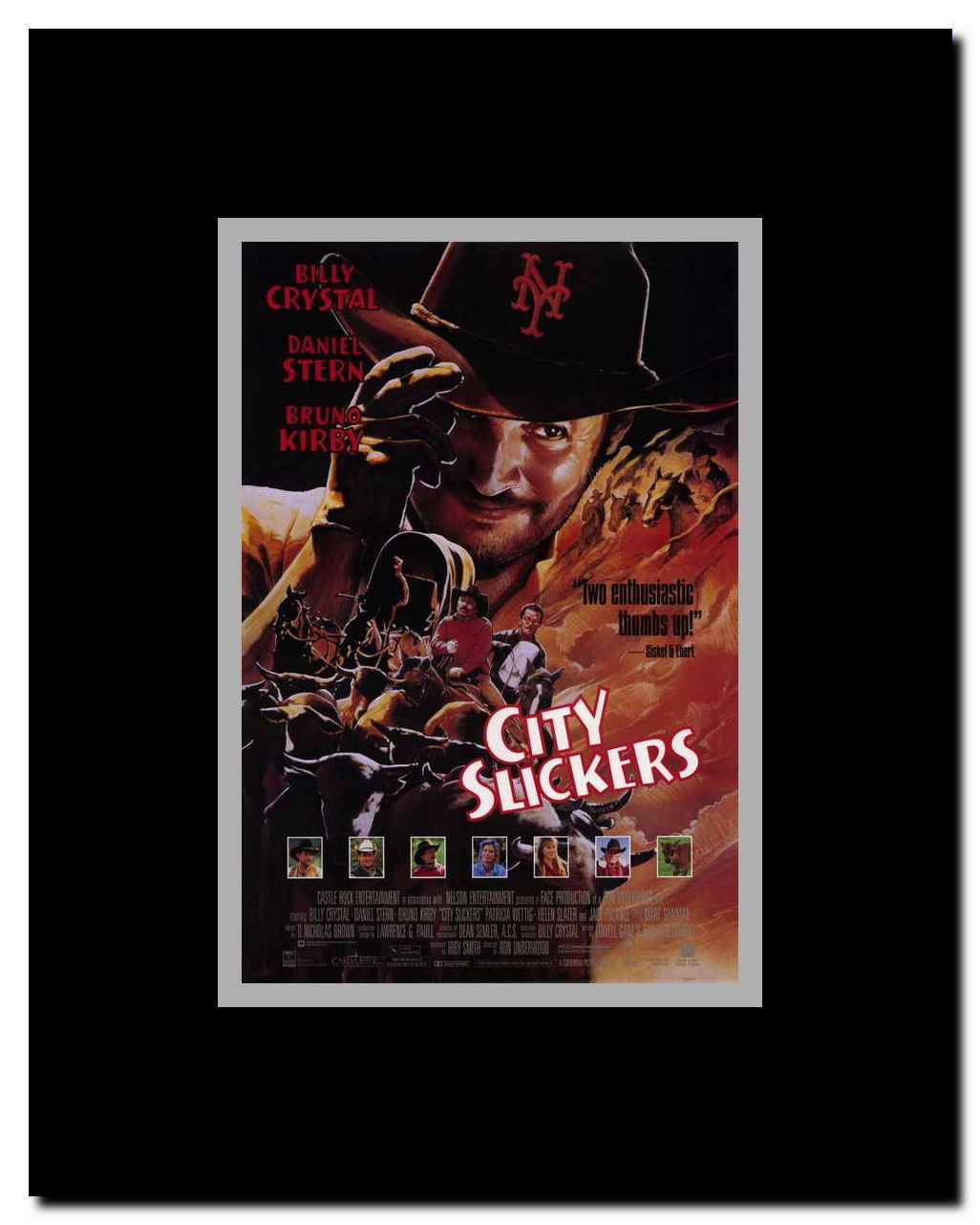 City Slickers Framed Movie Poster