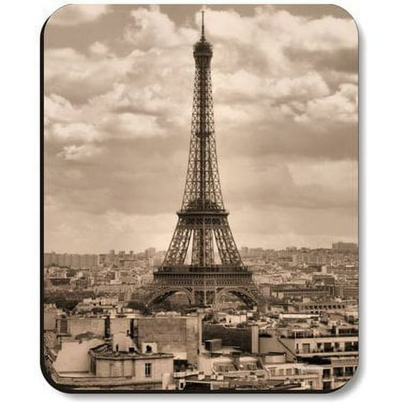 City-Souvenirs Eiffel Tower Mousepad, Paris Mouse Pad Printed in USA, Quality Guaranteed