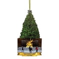thumbnail image 1 of City-Souvenirs Rockefeller Center Ornament, Multi Layered 4.25 Inch NYC Christmas Ornament, 1 of 2