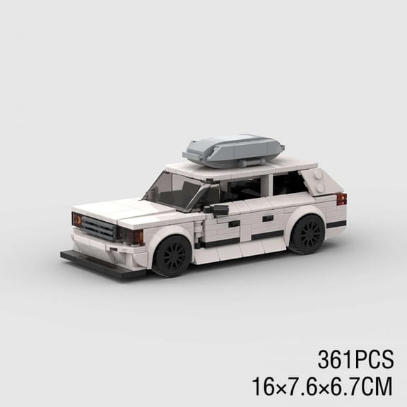 City Speed Champion MOC Sports Racing Car RS6 Building Blocks Brick S124 Vehicle Supercar Model Creative Garage Kids Toys Boys