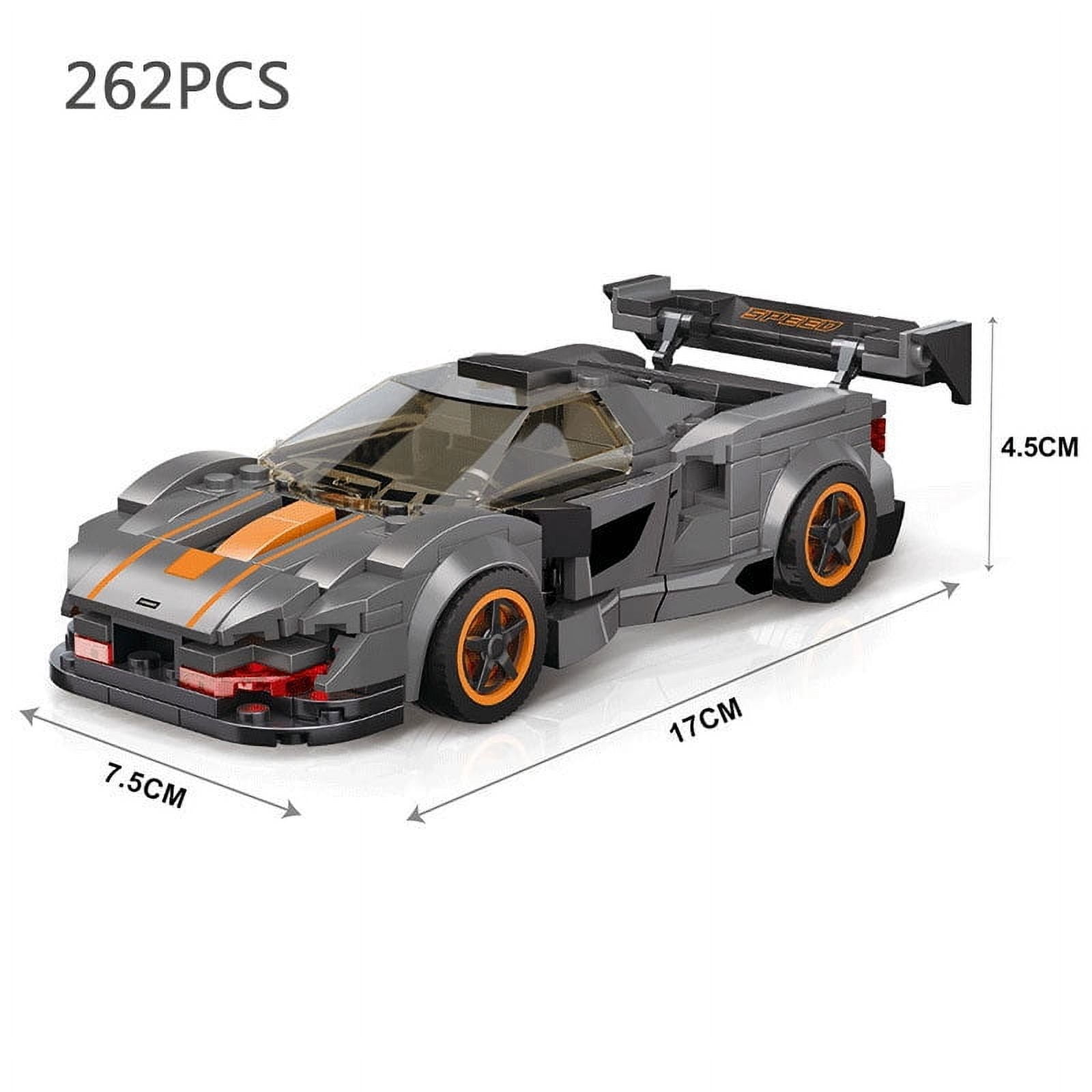 City Speed Champion Sport Racing Cars Building Blocks Model MOC Bricks ...