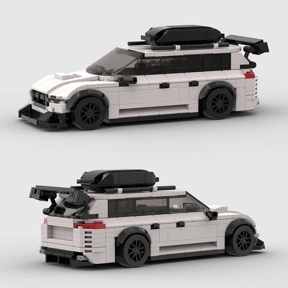 City Speed Champion Sport Racing Cars Building Blocks Model MOC Technique Bricks Racer Octavia RS Estate Drift Vehicle Kid Toys