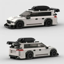 City Speed Champion Sport Racing Cars Building Blocks Model MOC Technique Bricks Racer Octavia RS Estate Drift Vehicle Kid Toys