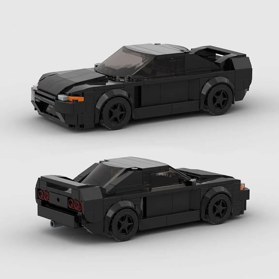 City Speed Champions Racer Cars Sports Vehicle MOC GTR R32 Building Blocks Supercar Model Kids Toys Gift Boys Educational Bricks