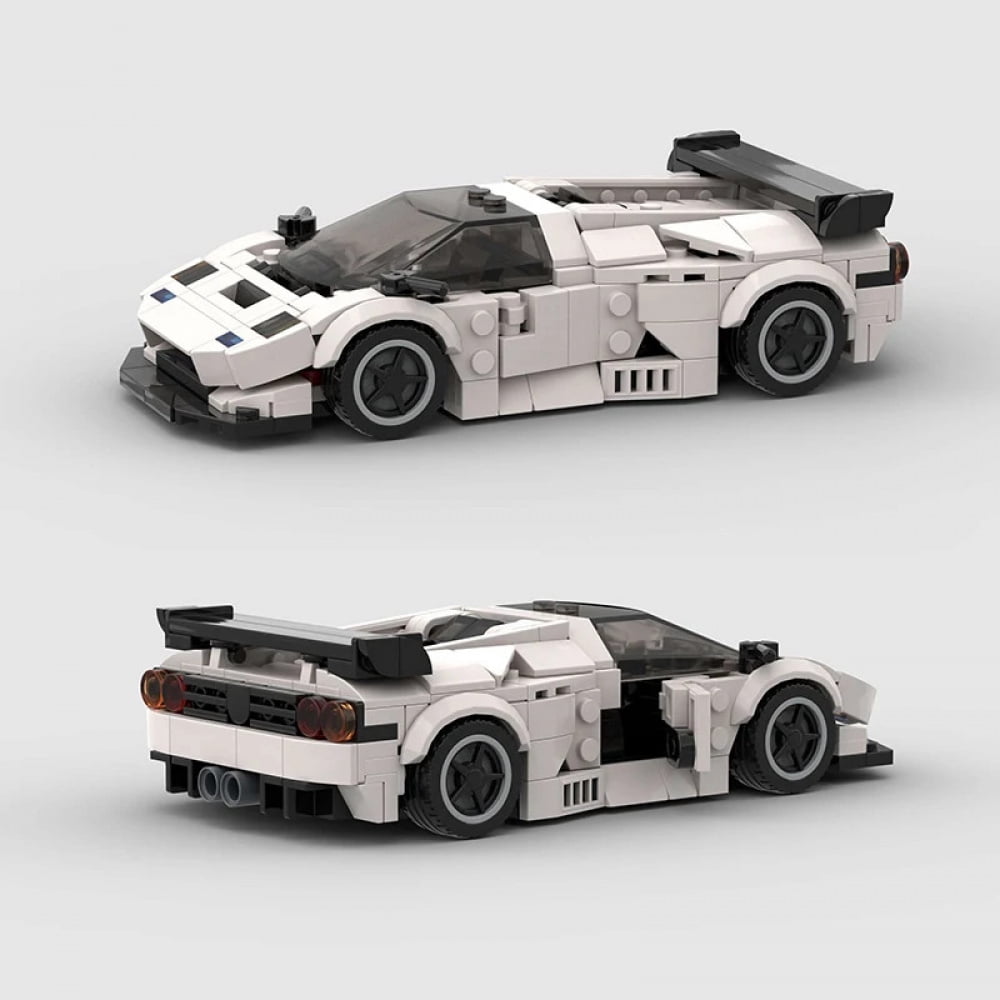 MOC GT Sports Car Racing Building Blocks Set – DIY Model Assembly Toy Gift for Kids and Adults main image 1