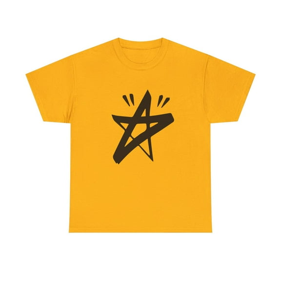 City Stars Skateboards Skate Kareem Campbell Design Premium T Shirt Black Logo - Gold / L