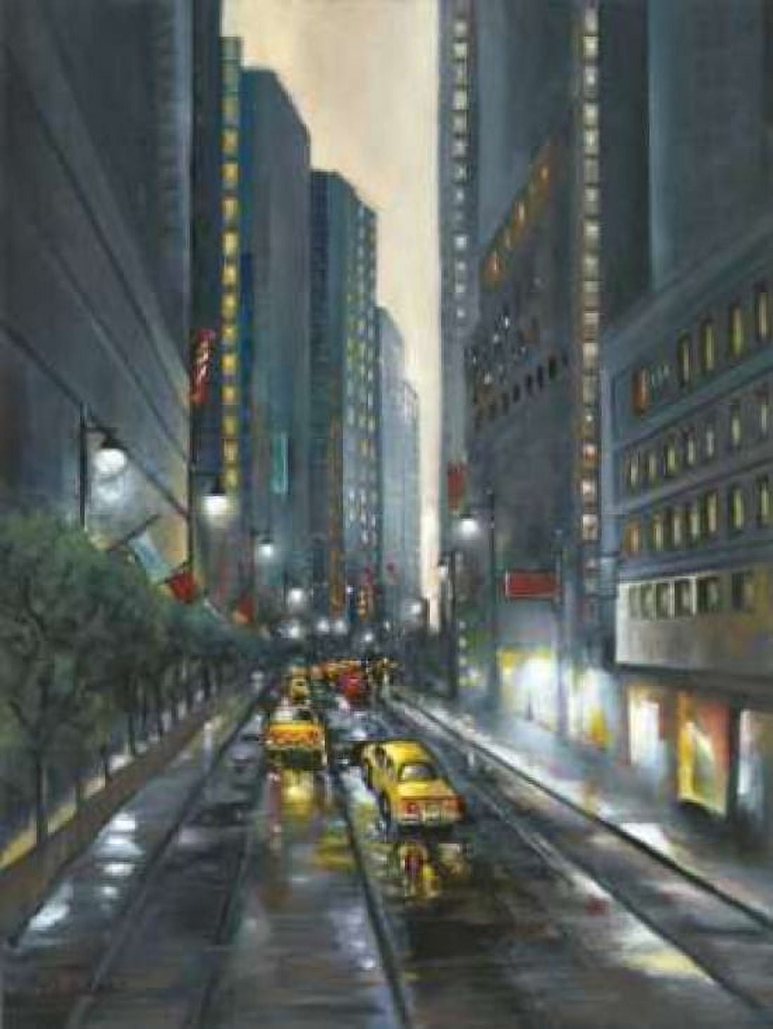 City Street II Canvas Art - J Adams (22 x 28)