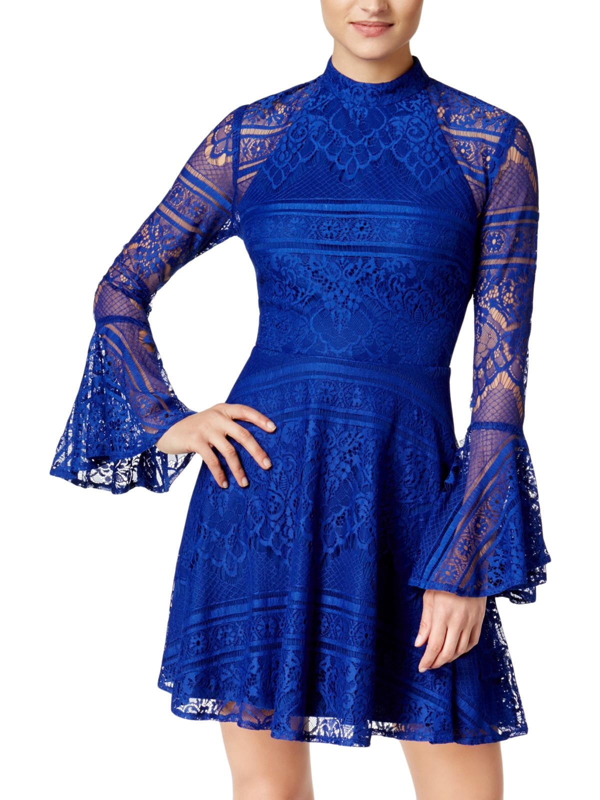 city studio slim blue dress V Neckline Sequin Blue Slip Dress | Finn main image 0