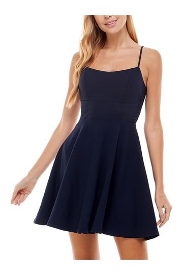 City Studio Juniors Dresses & Rompers in Juniors | Blue - Walmart.com
