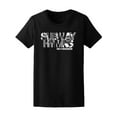 thumbnail image 1 of City Subway Black And White T-Shirt Men -Image by Shutterstock, Male Medium, 1 of 2