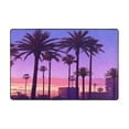 thumbnail image 1 of City Sunset Rugs Washable Cover Floor Rug Carpets Bathroom Decorations For Kitchen Bedroom Indoor 72"X48", 1 of 4