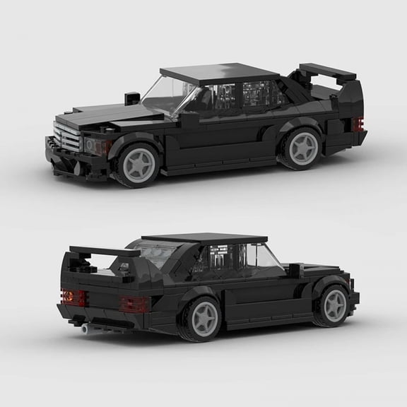 City Technical Car Speed Champions Sports Building Blocks Racing Road MOC E190 EVO2 Brick Vehicle Educational Toys Kid Gift Boys