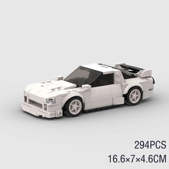 City Technical Speed Champions World Famous Car Building Blocks Racing Fast And Furious Moc Brick Vehicle A80 Supra V2 Toys Kid