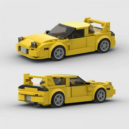 City Technical Speed Champions World Famous Car Building Blocks Racing Supercar Moc RX-7 FD Brick Vehicle Toys Kids Gift Boys