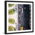 thumbnail image 1 of "City Traffic" Framed Painting Print, 1 of 6