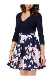 city triangle womens a-line dress juniors Triangles Mini Dresses in Juniors Dresses & Rompers Evening gown