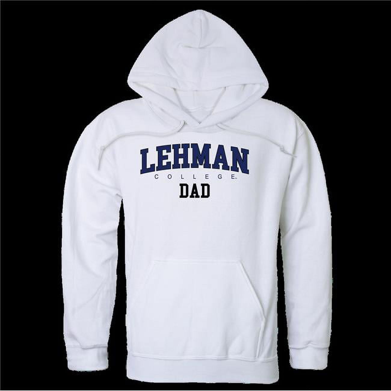City University of New York Lehman College Lightning Dad Hoodie White Extra Large Walmart